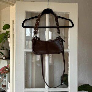 Brown shoulder bag